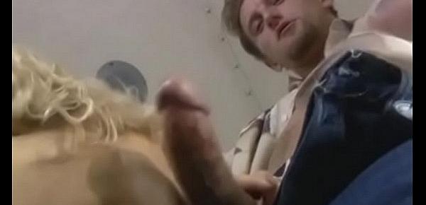  Young blonde slut Cameron Cain gets her clit licked then twat drilled by hard dick at the bus